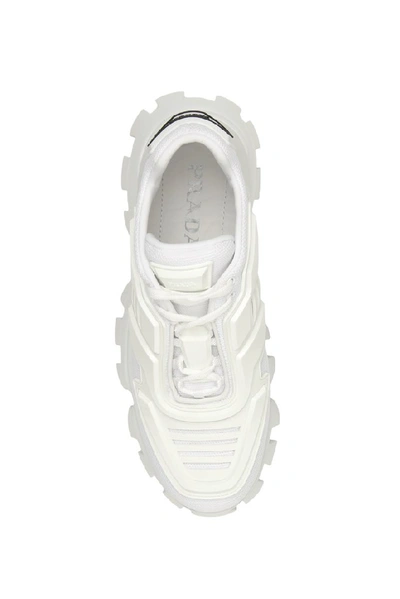 Prada Cloudbust Thunder Sneakers In White | ModeSens