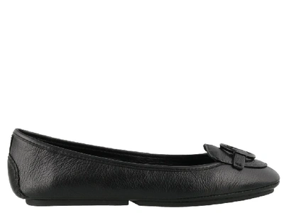 Shop Michael Michael Kors Lillie Moccasins In Black