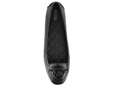 Shop Michael Michael Kors Lillie Moccasins In Black