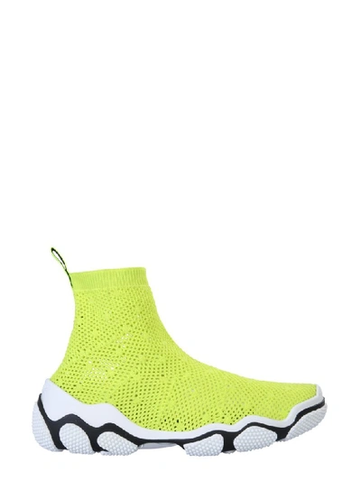Shop Red Valentino Glam Run Sneakers In Yellow