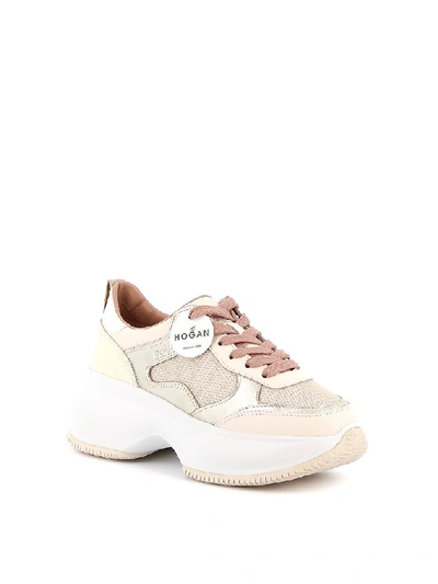 Hogan Maxi I Active Sneakers In Light Beige | ModeSens