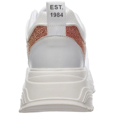 Shop Philosophy Di Lorenzo Serafini Embellished Mesh Sneakers In White