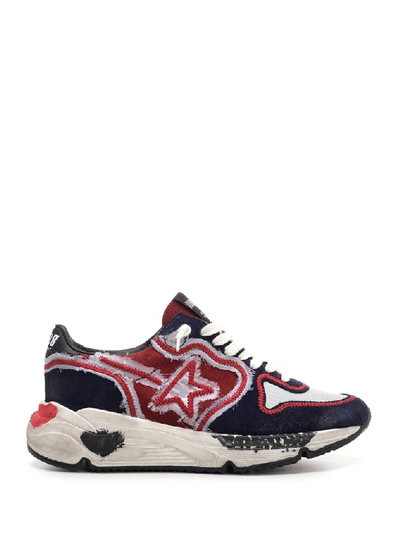 Shop Golden Goose Deluxe Brand Running Sole Sneakers In Multi