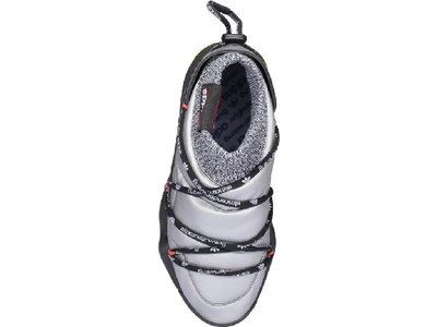 Shop Adidas Originals By Alexander Wang Puff Sneakers In Silver