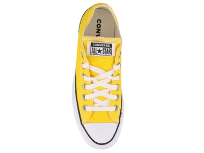 Shop Converse Platform Chuck Taylor All Star Sneakers In Yellow
