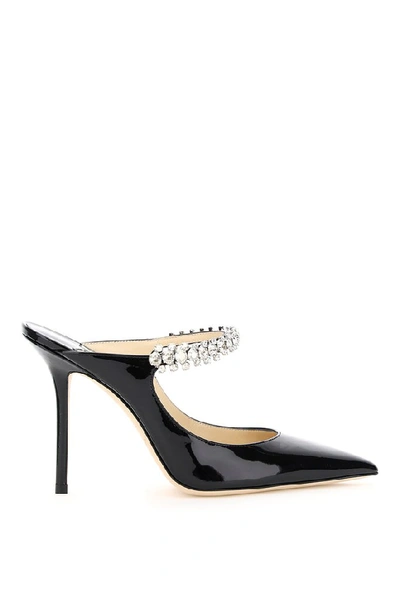 Shop Jimmy Choo Crystal Anklet Bing 100 Pumps In Black