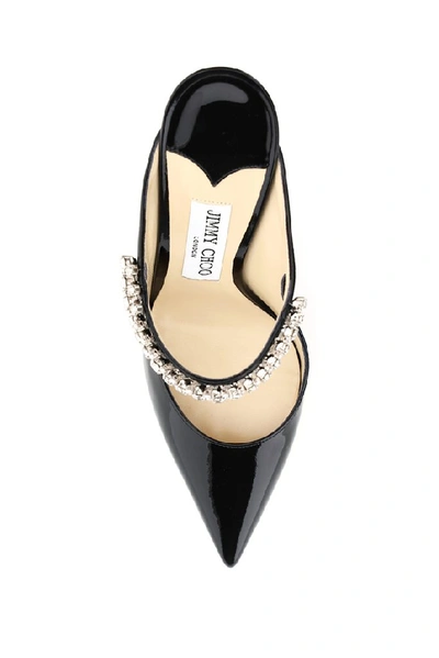 Shop Jimmy Choo Crystal Anklet Bing 100 Pumps In Black