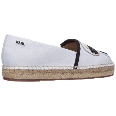 Shop Karl Lagerfeld Ikonic Slip In White