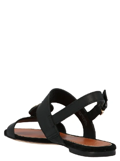 Shop Tory Burch Miller Slingback Sandals In Black