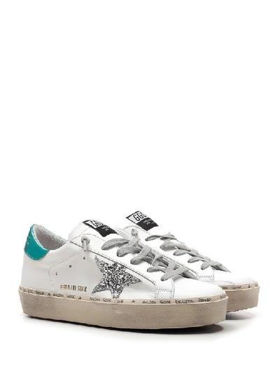 Shop Golden Goose Deluxe Brand Hi Star Sneakers In White