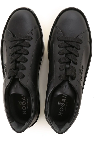 Shop Hogan R320 Sneakers In Black