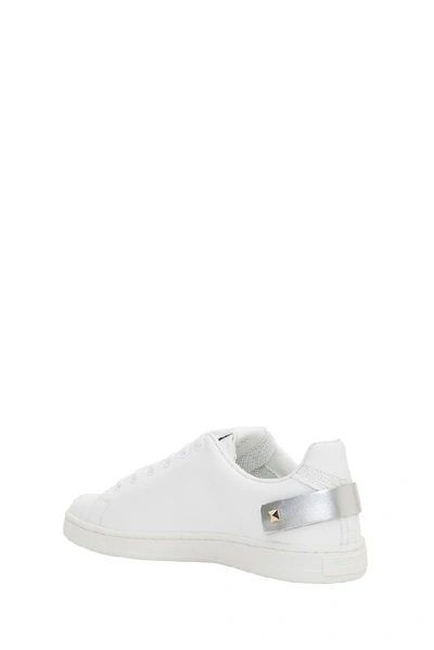 Shop Valentino Garavani Vlogo Backnet Low Top Sneakers In White