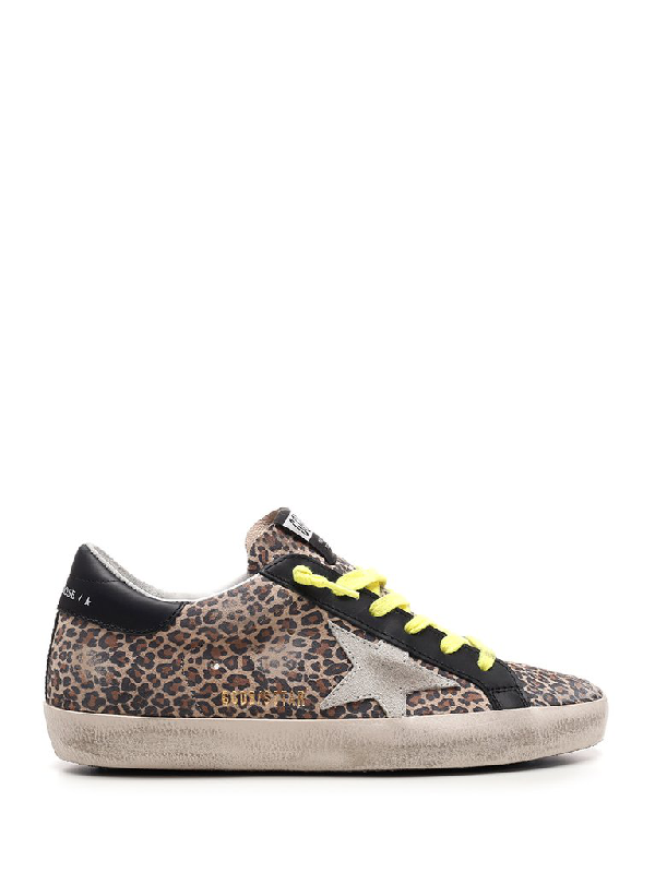 golden goose ice suede leopard