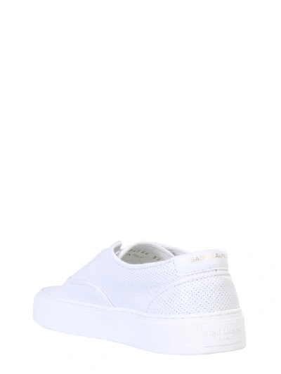 Shop Saint Laurent Venice Sneakers In White