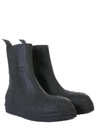 Shop Rick Owens Bozo Boots In Black