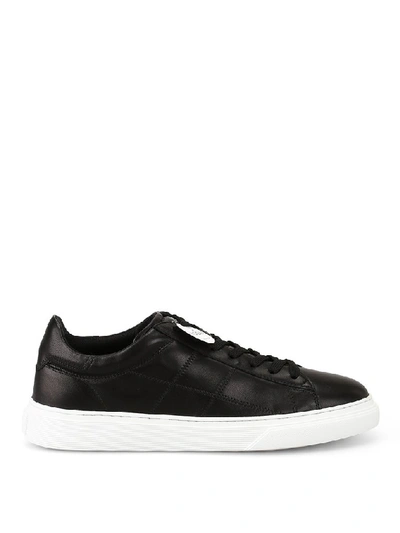 Shop Hogan H365 Sneakers In Black