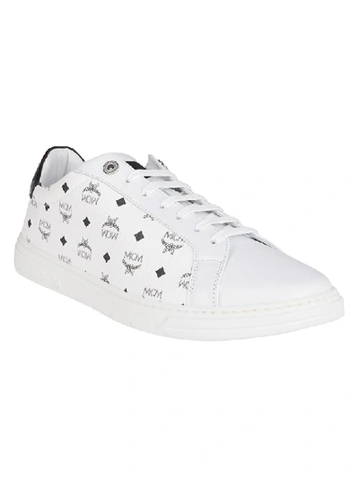 Shop Mcm Visetos Low In White