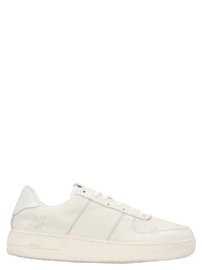 Shop 424 Distressed Low Top Sneakers In White