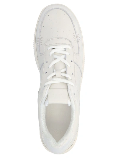 Shop 424 Distressed Low Top Sneakers In White
