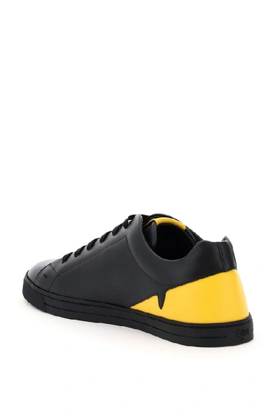 Shop Fendi Corner Bugs Low In Black