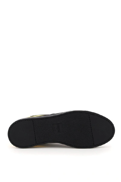 Shop Fendi Corner Bugs Low In Black