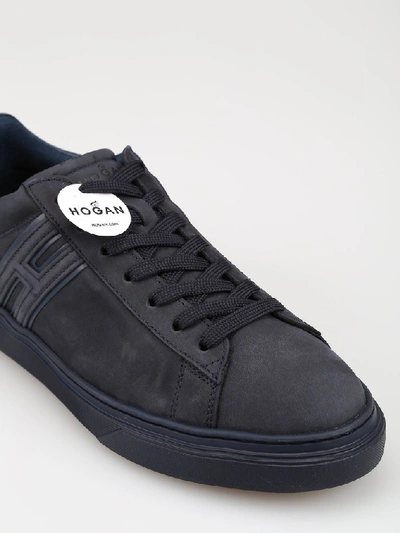 Shop Hogan H365 Sneakers In Blue