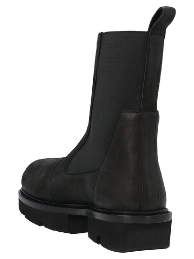 Shop Rick Owens Bozo Megatooth Boots In Black