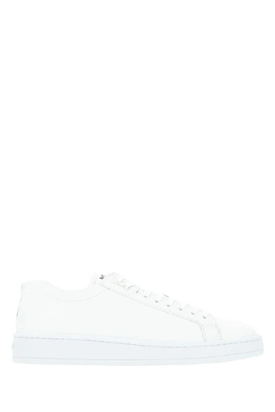 Shop Kenzo Kung Fu Rat Tennis Trainers In White