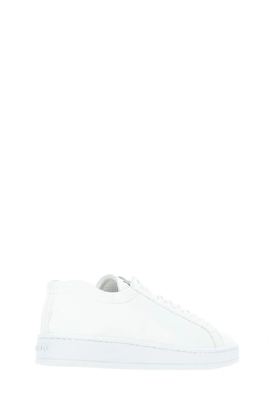 Shop Kenzo Kung Fu Rat Tennis Trainers In White