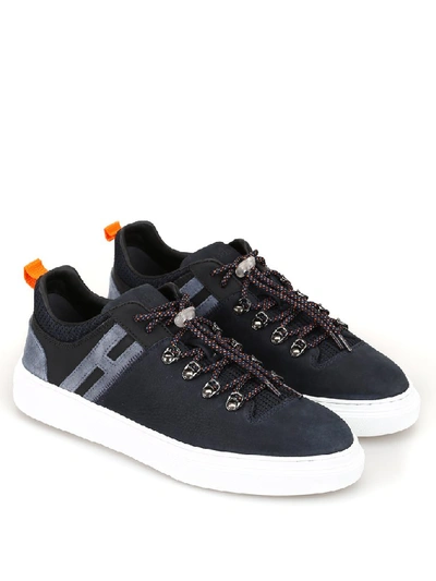Shop Hogan H365 Sneakers In Blue