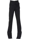 JW ANDERSON FRENCH CUFF VISCOSE TWILL PANTS,62IB49019-MDFCSw2