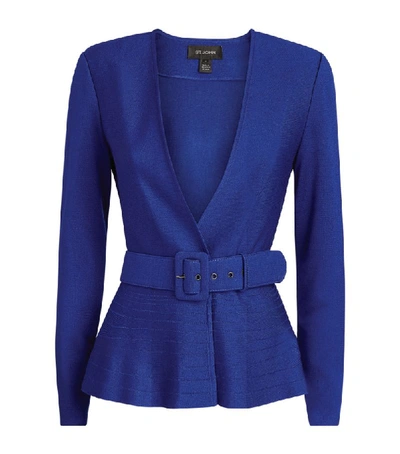 Shop St John Knit Peplum Jacket