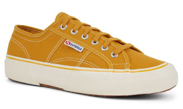 superga yellow trainers