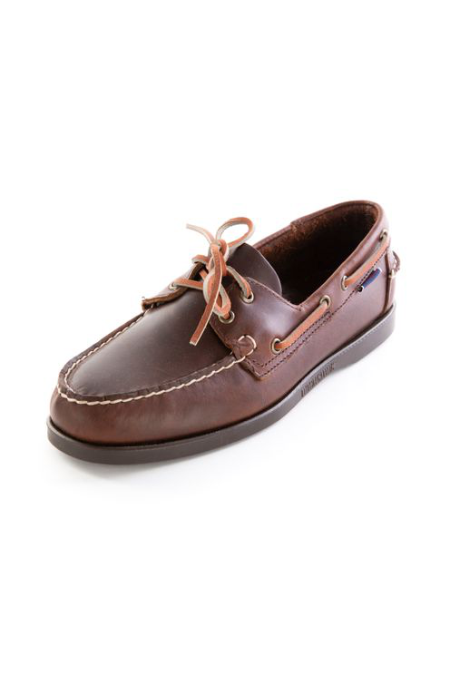 sebago docksides portland waxed