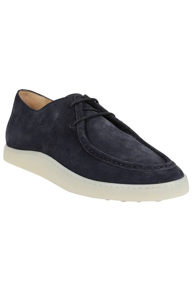 Tod's Loafers In Blue | ModeSens