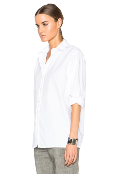 Shop Totême Capri Shirt In White