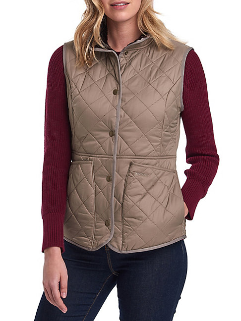 barbour quilted vest