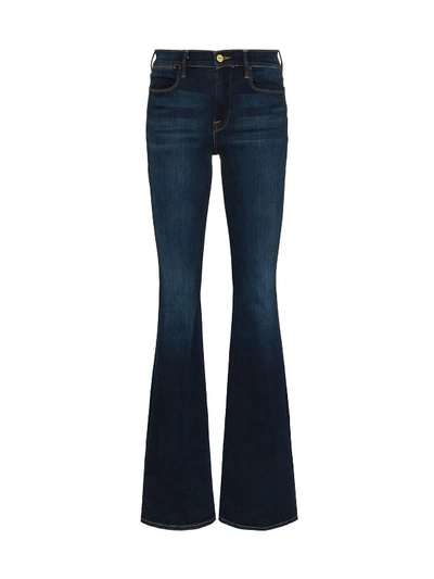 Shop Frame Le High Flared Jeans In Augusta Augusta