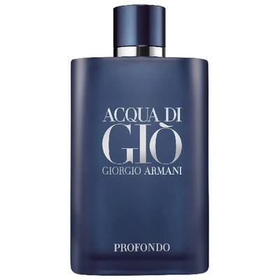 Shop Armani Beauty Aqua Di Giò Profondo Eau De Parfum Spray 6.7 oz/ 200 ml