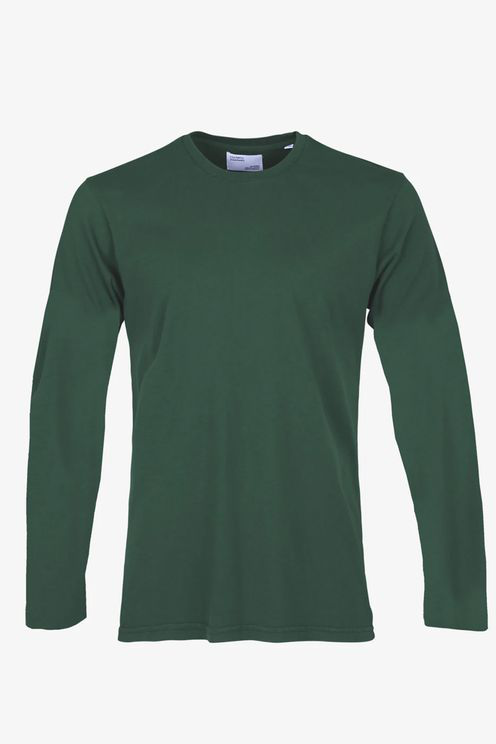 Colorful Standard Mens Emerald Green Long Sleeve Top | ModeSens