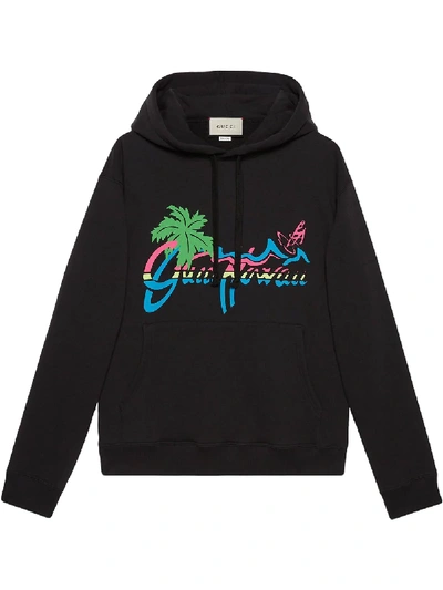 HAWAII PRINTED HOODIE