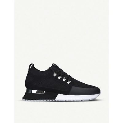 Shop Mallet Hiker Leather And Neoprene Trainers