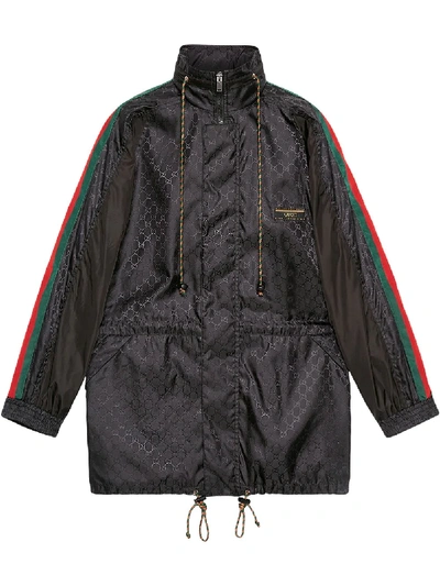 GUCCI SPIRITISMO / 519487 x9S69 / Nylon Jacket / L / Nylon / Black / Jacket  ref.504872 - Joli Closet