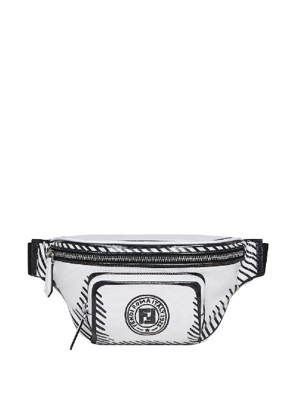 fendi fanny pack white