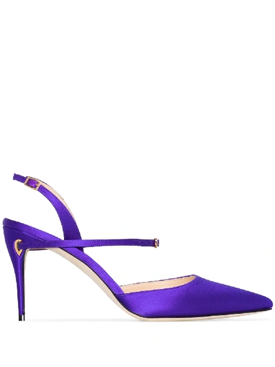 JENNIFER CHAMANDI VITTORIO 85 SLINGBACK PUMPS 