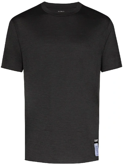 Shop Satisfy Cloud Short-sleeve T-shirt In Black