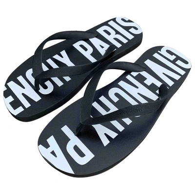 Pre-owned Givenchy Sandals In Black