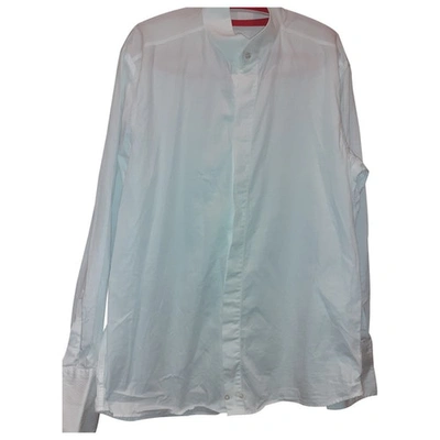 Pre-owned Valentino White Cotton Shirts