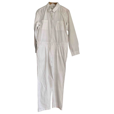 Pre-owned Swildens White Cotton Jumpsuit