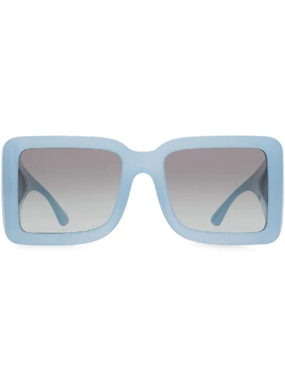 Blue burberry hot sale sunglasses